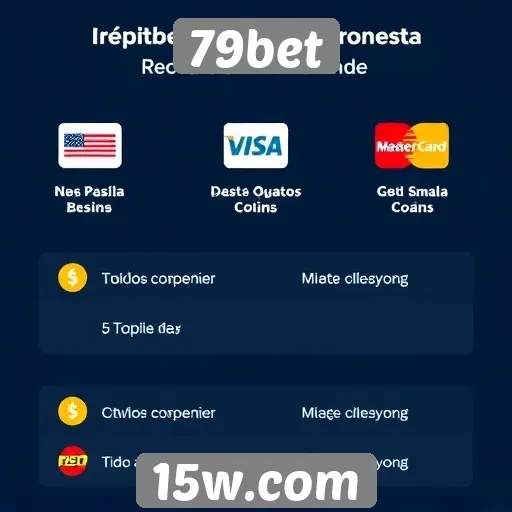 Métodos de pagamento aceitos pelo 79bet